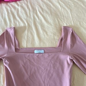 Aritzia Babaton Square Neck Long Sleeve Body Suit - Size M